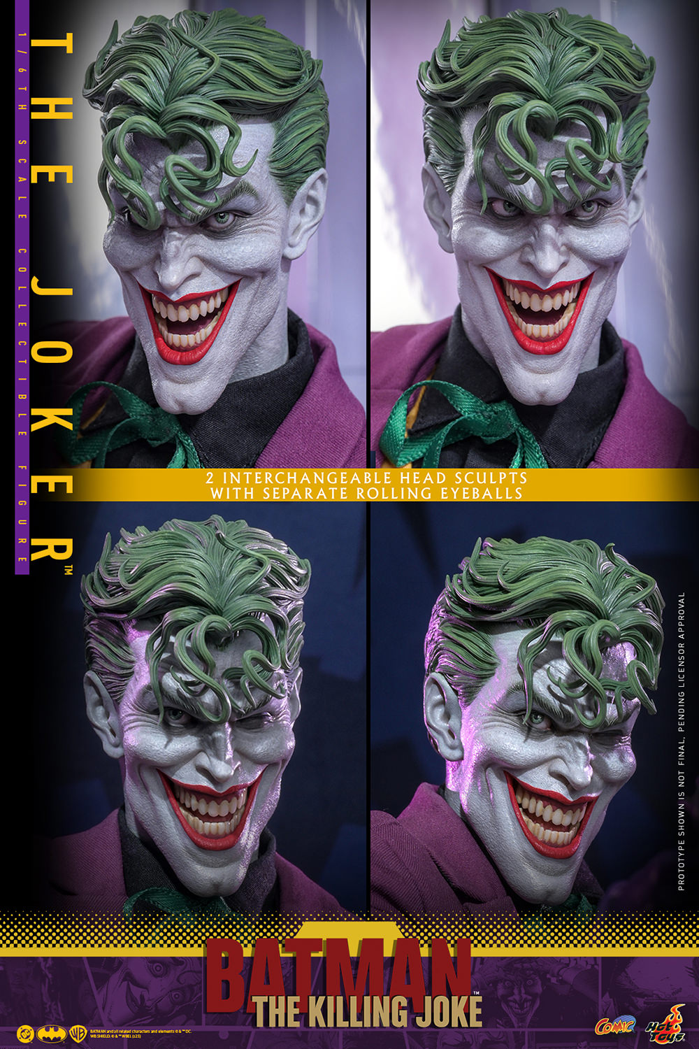 Hot Toys The Joker - Batman: The Killing Joke 1/6 Scale Action Figure