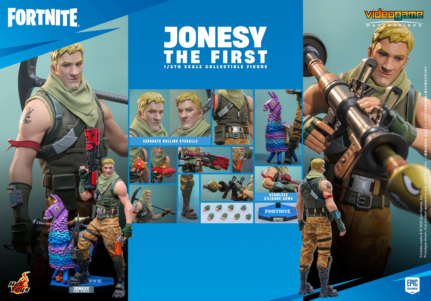 Fortnite Jonesy The First Sixth Scale Collectible Figure