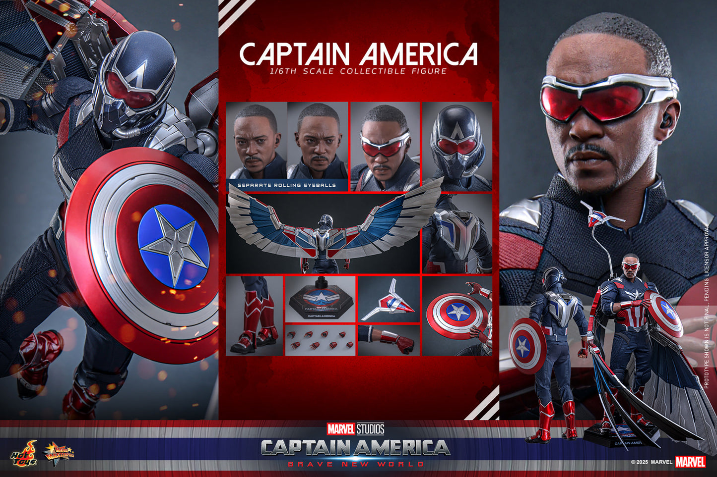 Captain America Sixth Scale Figure