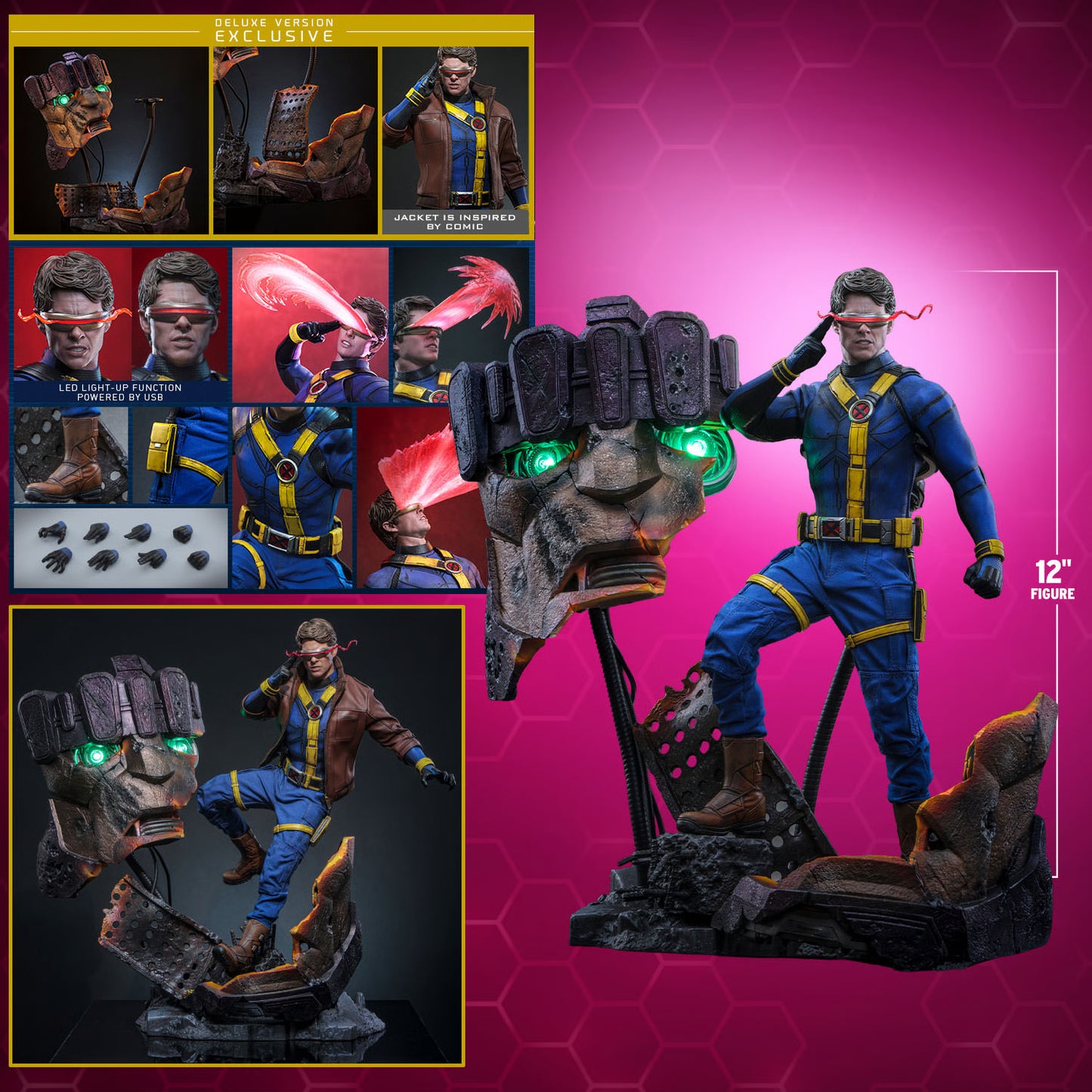 Cyclops Deluxe 1/6th Scale Collectible Figure – Avengers: Doomsday