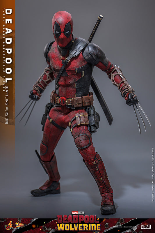 Deadpool (Battling Version) 1/6 Scale Figure