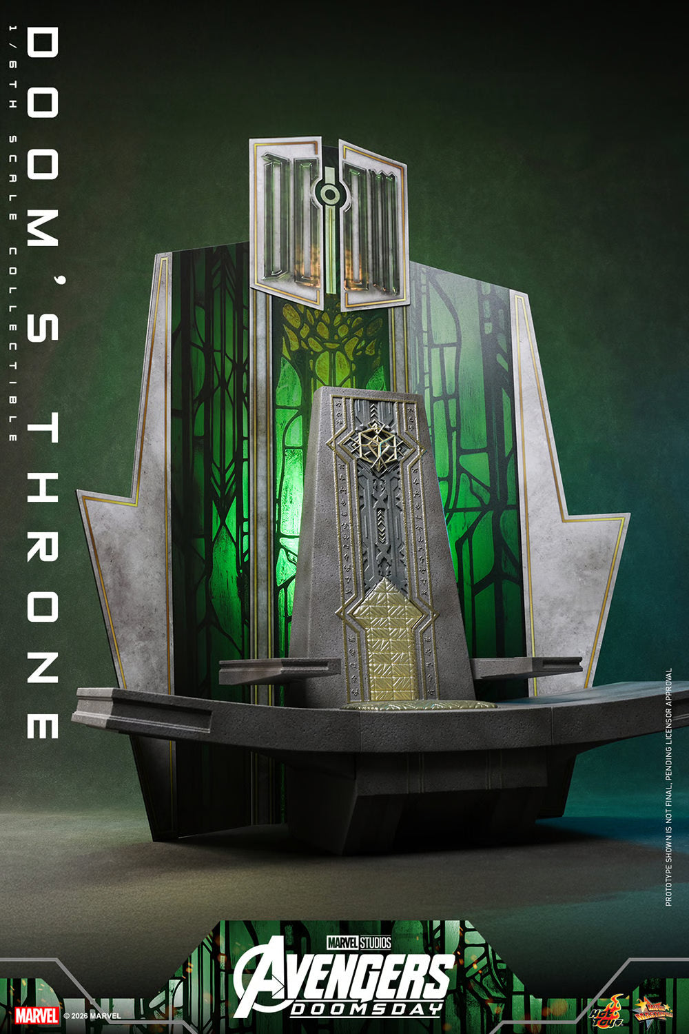 Doom's Throne Sixth Scale Accessory Collectible