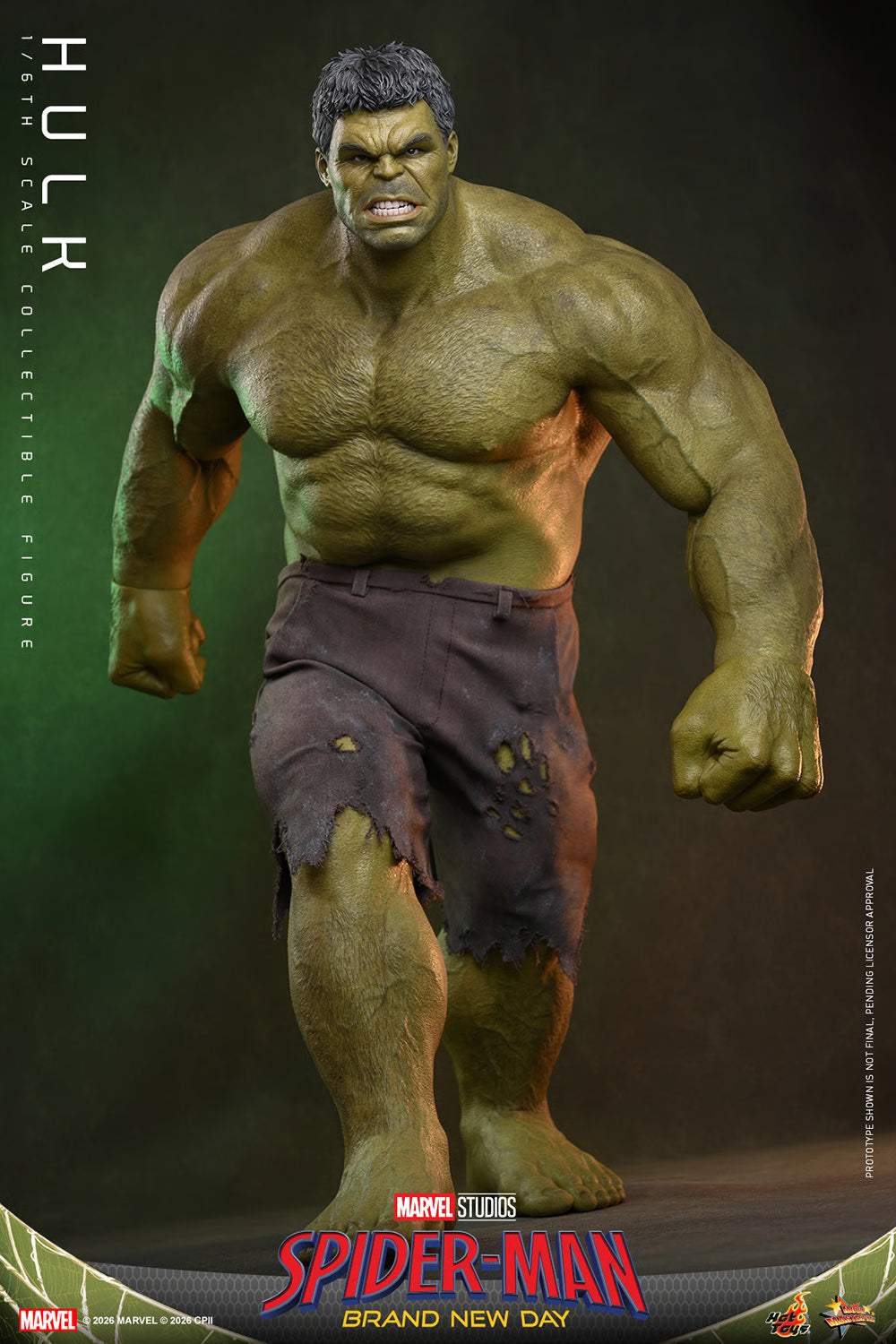 Hulk Sixth Scale Collectible Figure by Hot Toys