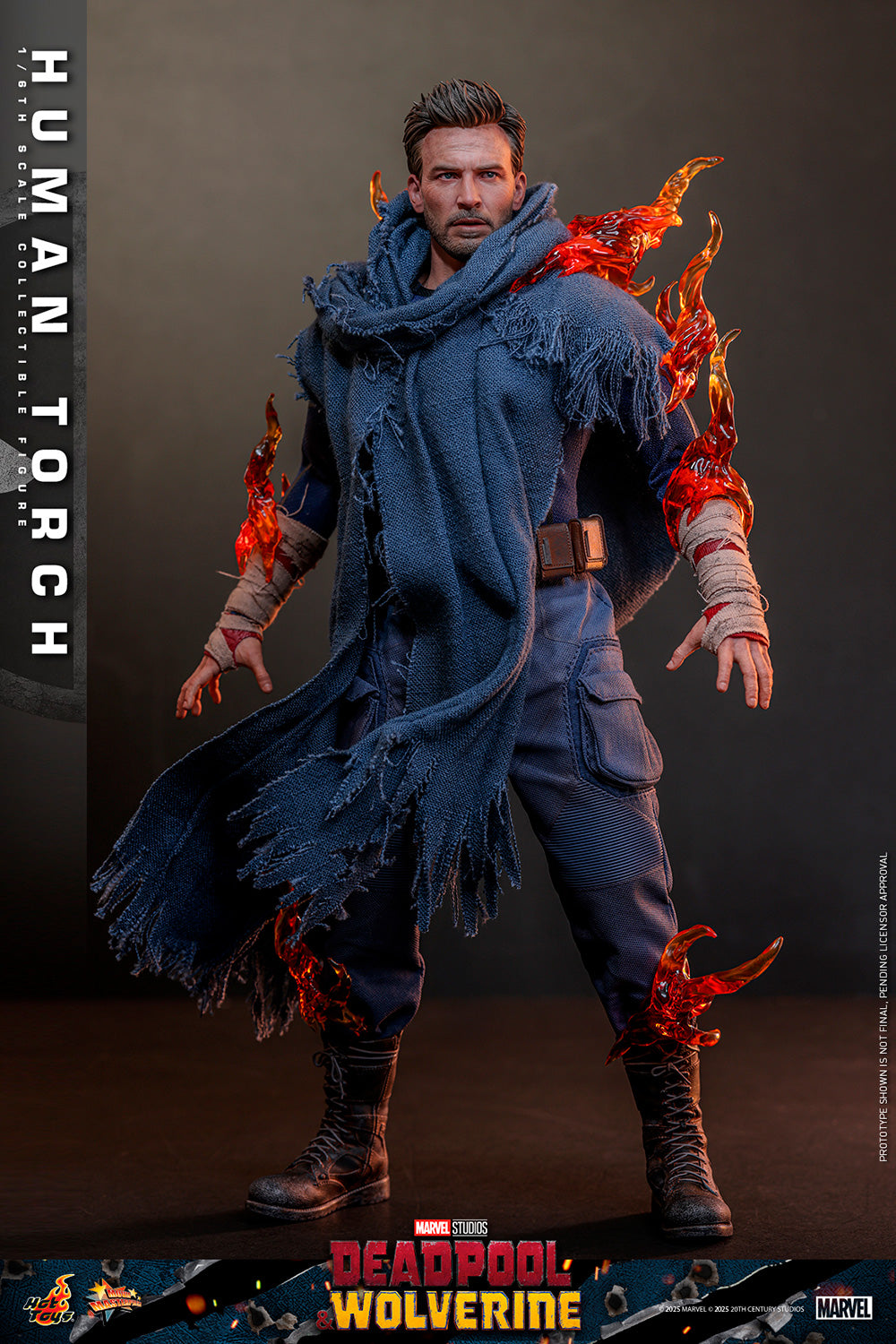 Human Torch Sixth Scale Figure by Hot Toys