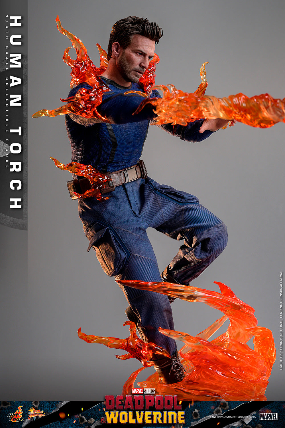 Human Torch Sixth Scale Figure by Hot Toys