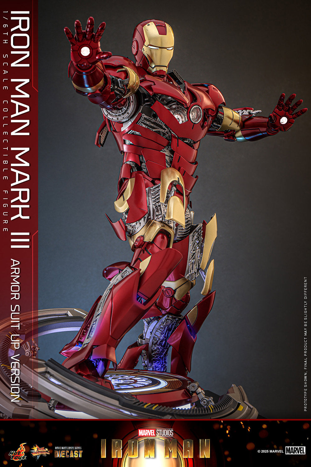 Iron Man Mark III (Armor Suit Up Version) 1/6 Scale Figure