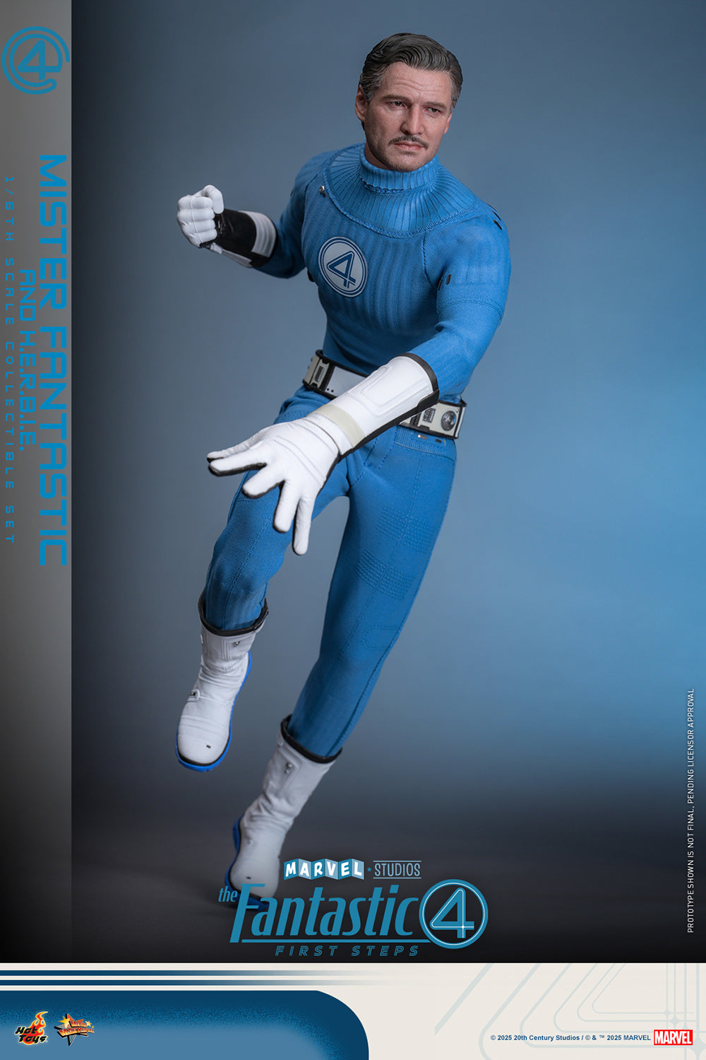 Mister Fantastic and H.E.R.B.I.E. 1/6 Scale Figure Set