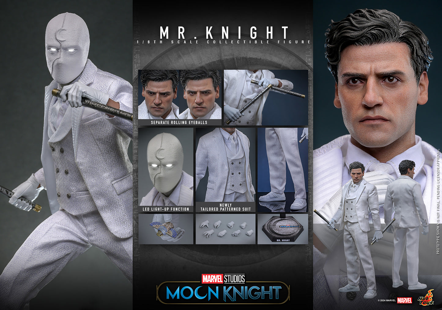 Mr. Knight Sixth Scale Figure by Hot Toys