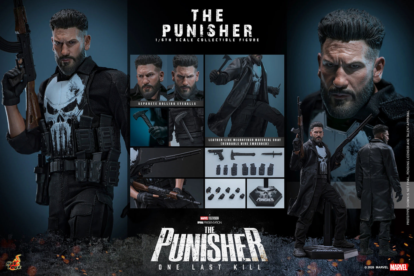 Hot Toys The Punisher Sixth Scale Collectible Figure