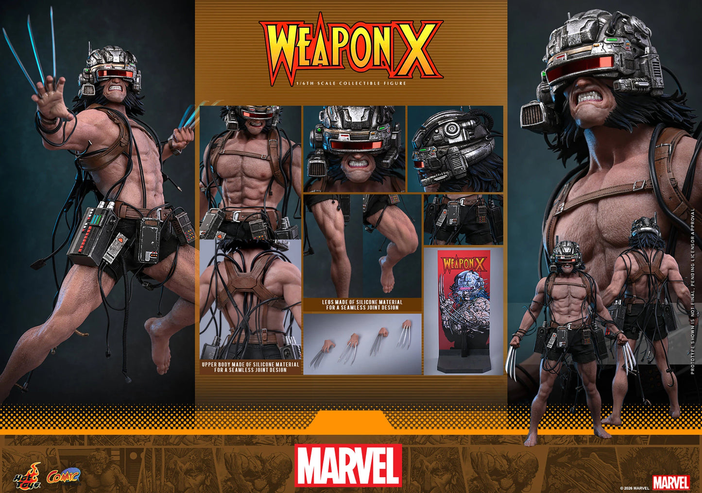 Weapon X Hot Toys Sixth Scale Figure