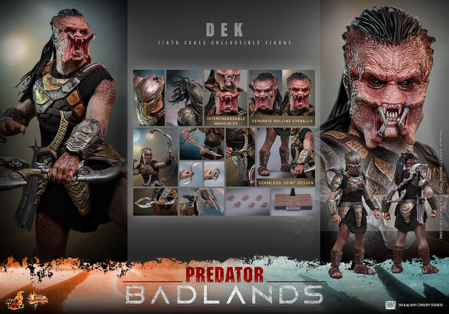 Predator: Badlands - Dek Sixth Scale Collectible Figure
