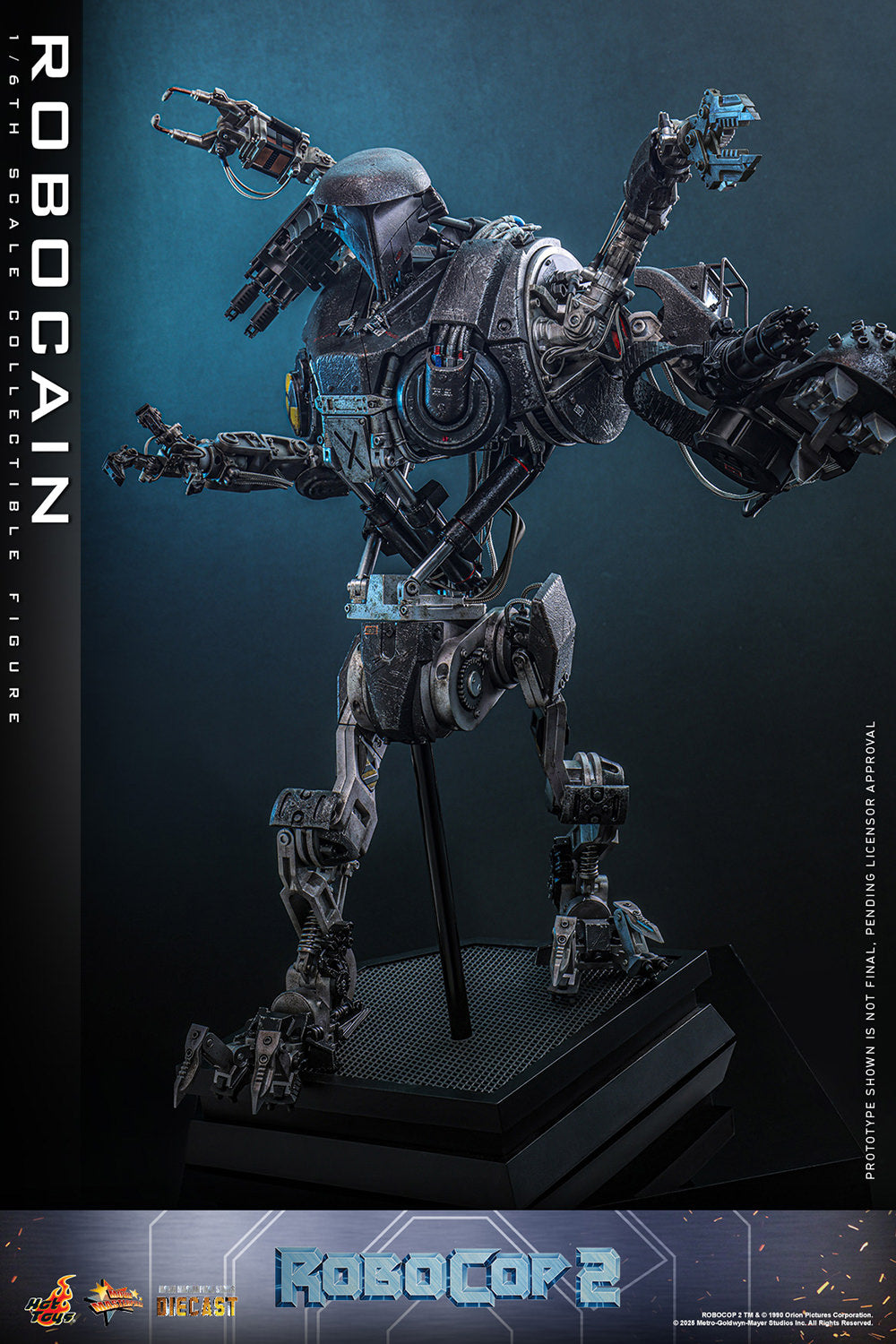 RoboCop 2 RoboCain Sixth Scale Figure