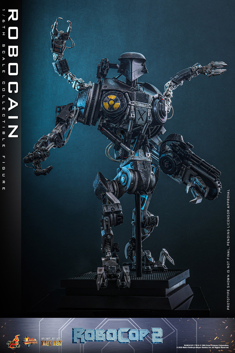 RoboCop 2 RoboCain Sixth Scale Figure