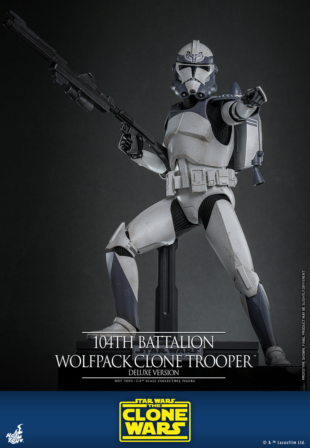 104th Battalion Wolfpack Clone Trooper (Deluxe Version) 1/6 Scale Figure
