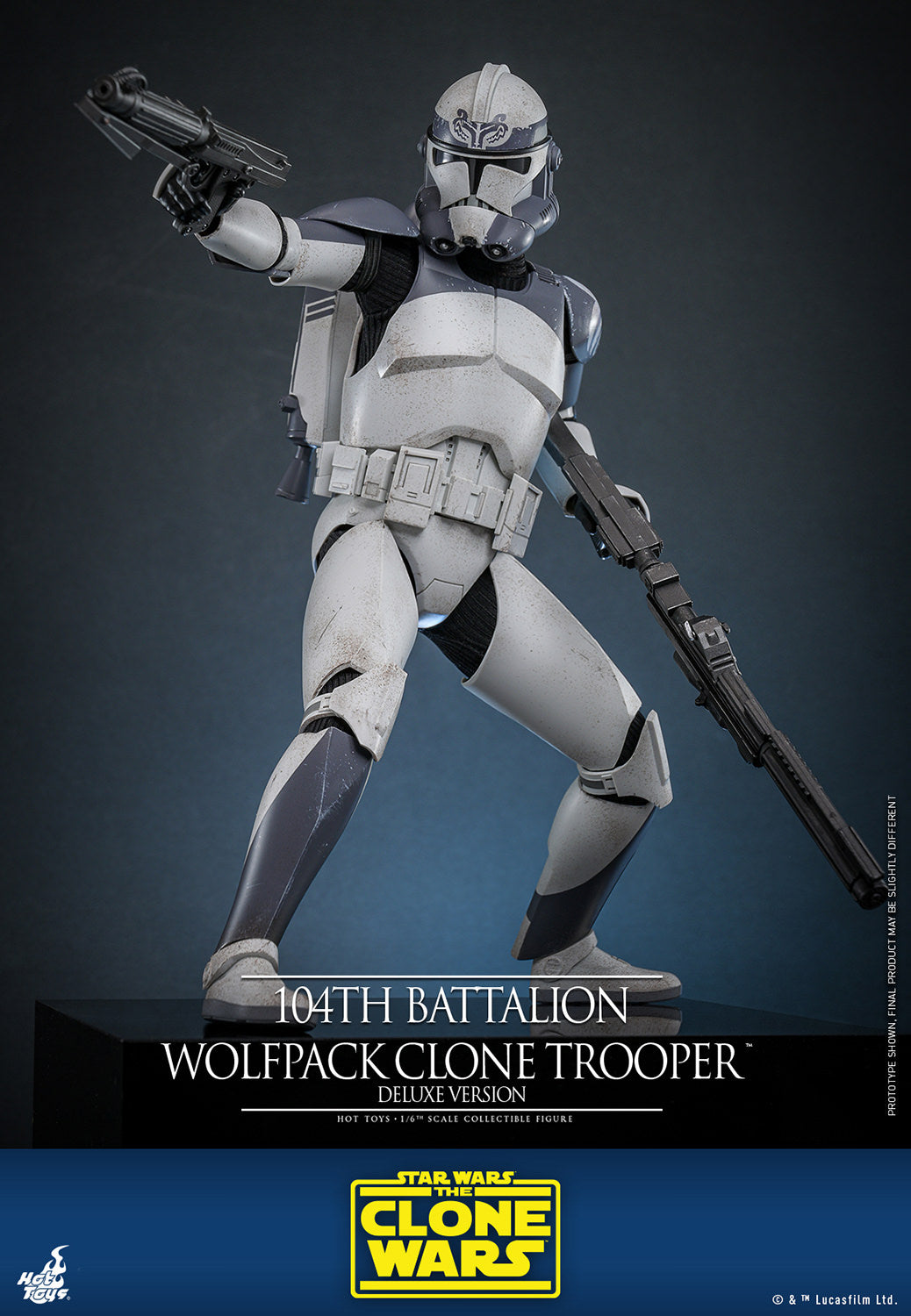 104th Battalion Wolfpack Clone Trooper (Deluxe Version) 1/6 Scale Figure