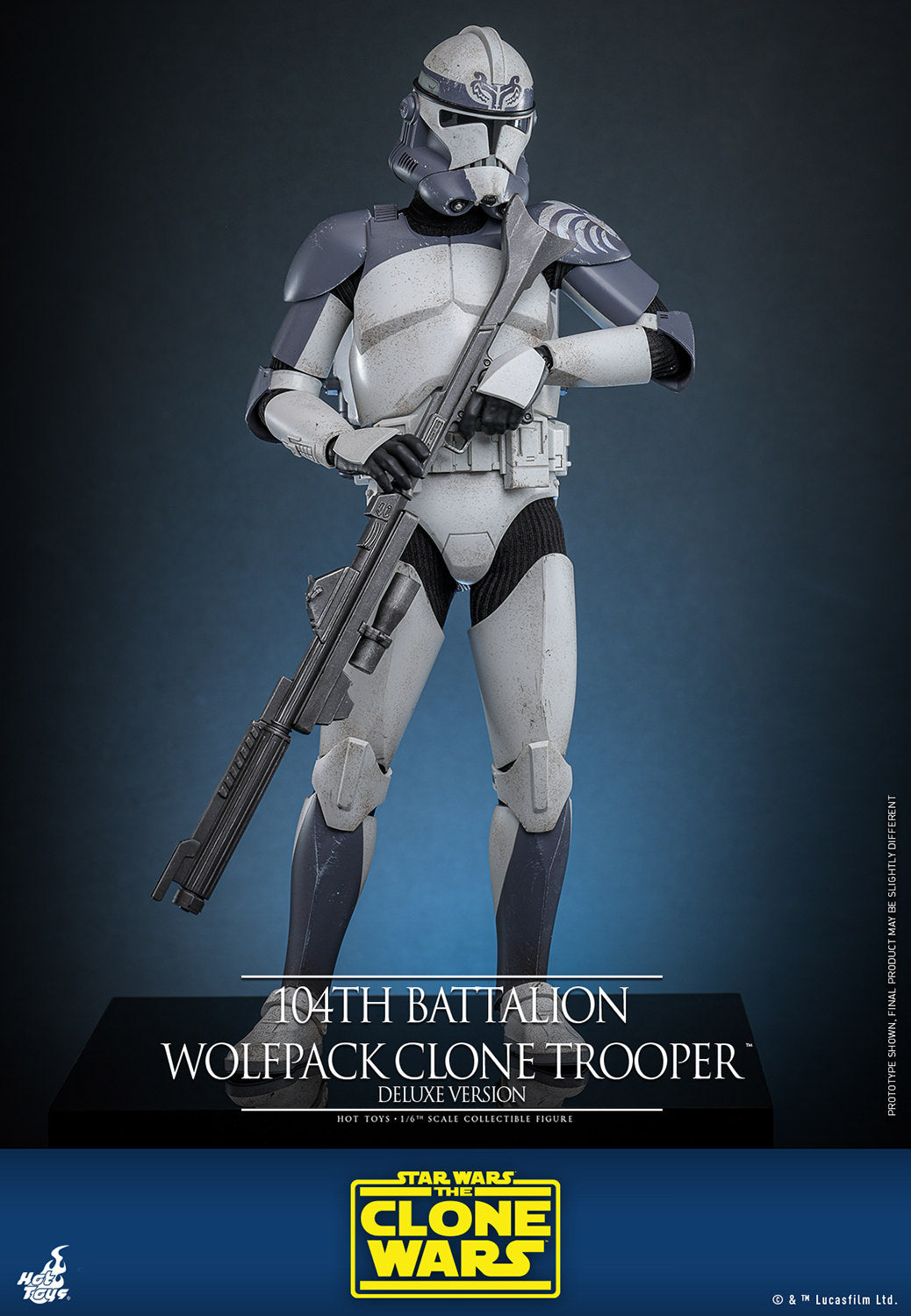 104th Battalion Wolfpack Clone Trooper (Deluxe Version) 1/6 Scale Figure