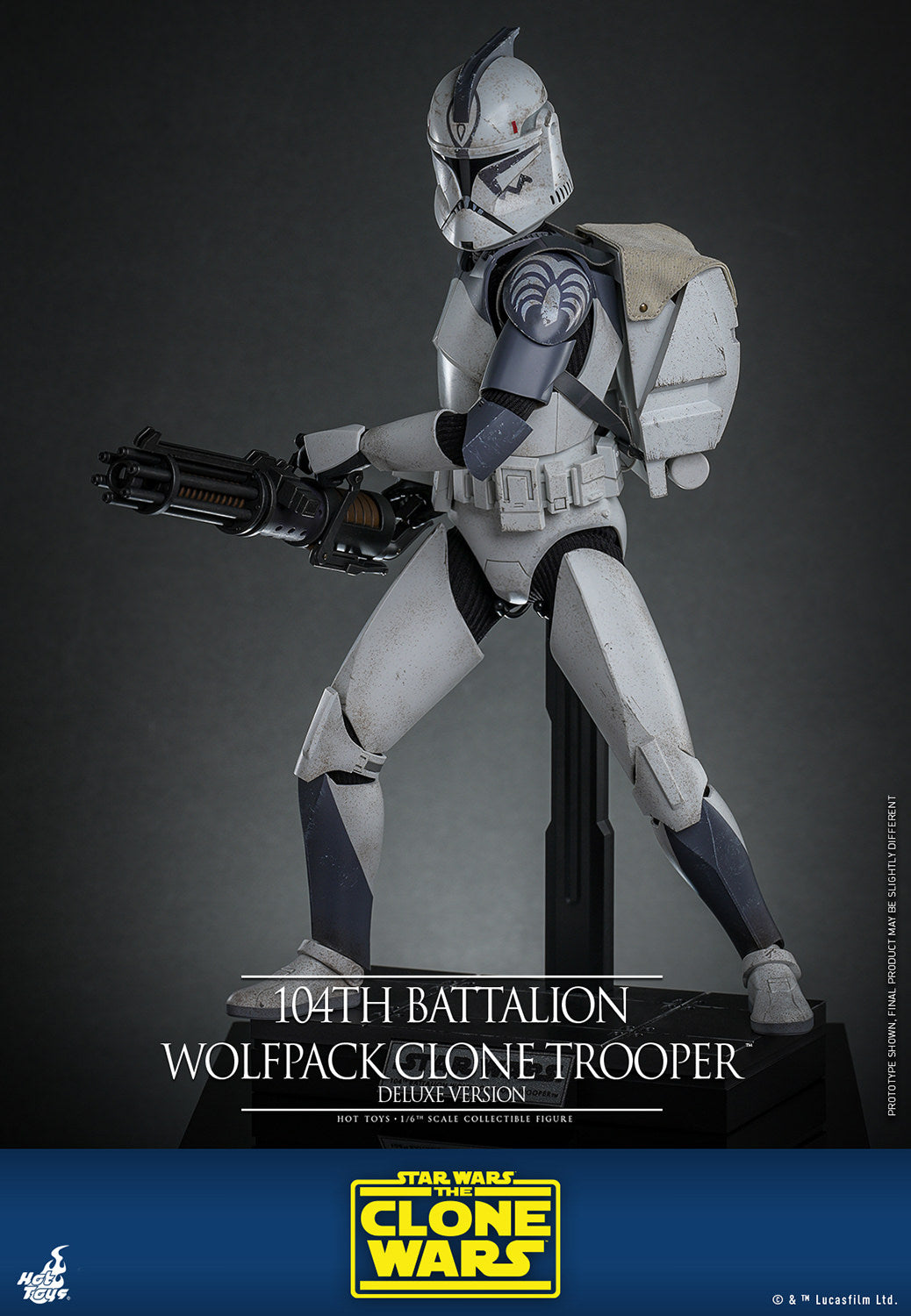 104th Battalion Wolfpack Clone Trooper (Deluxe Version) 1/6 Scale Figure