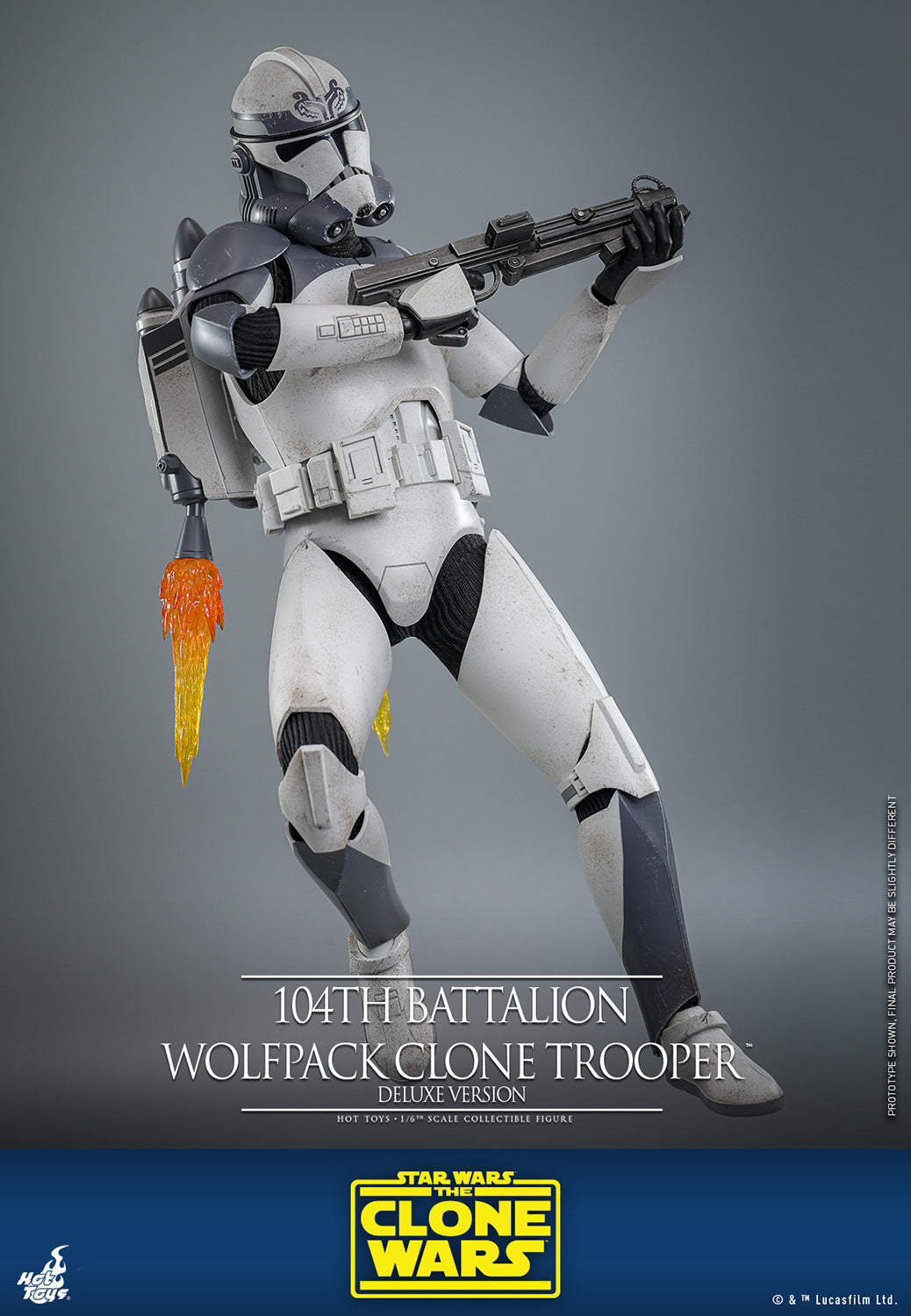 104th Battalion Wolfpack Clone Trooper (Deluxe Version) 1/6 Scale Figure