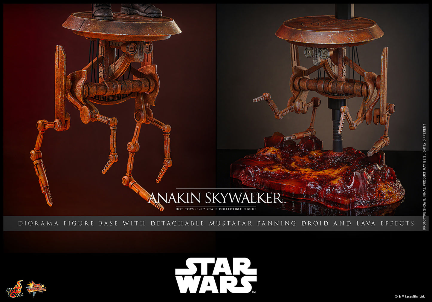 Hot Toys Anakin Skywalker Sixth Scale Figure - Revenge of the Sith