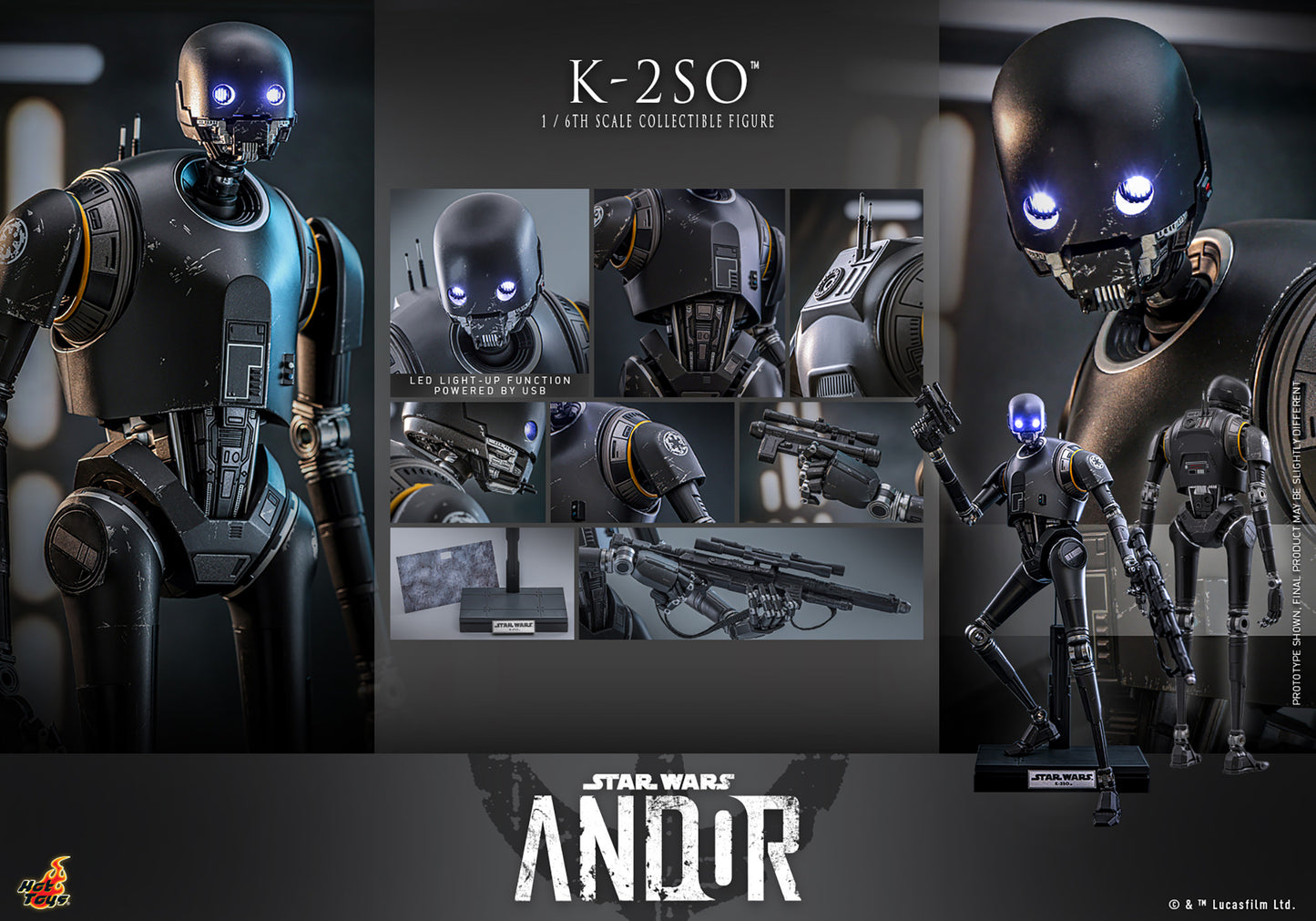 K-2SO Sixth Scale Figure