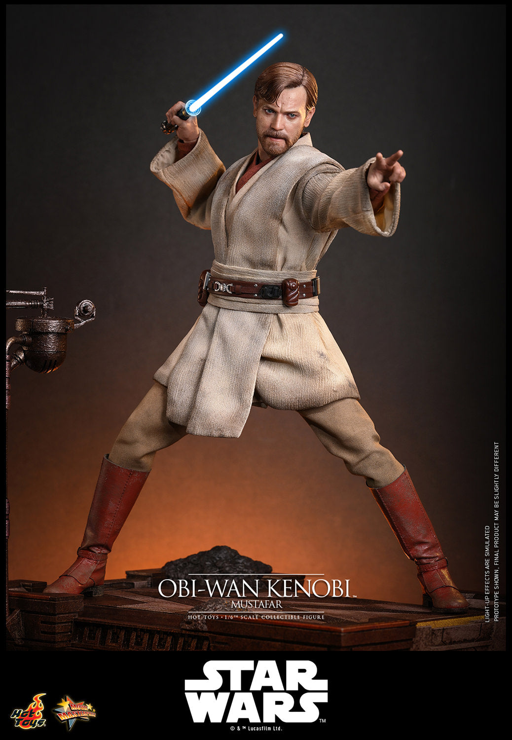 Obi-Wan Kenobi (Mustafar) Sixth Scale Figure by Hot Toys