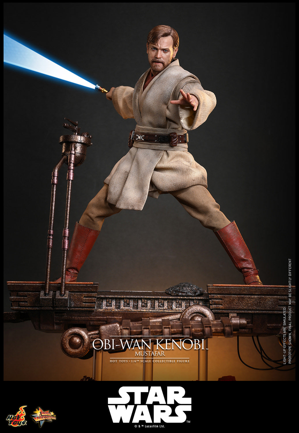 Obi-Wan Kenobi (Mustafar) Sixth Scale Figure by Hot Toys