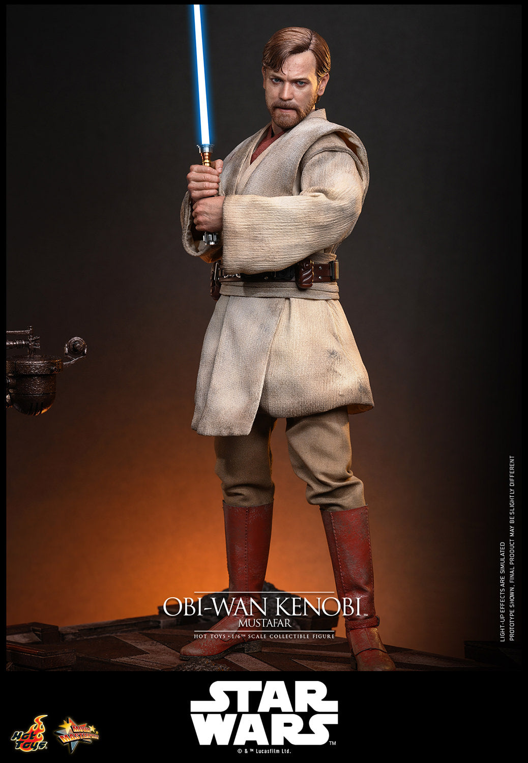 Obi-Wan Kenobi (Mustafar) Sixth Scale Figure by Hot Toys