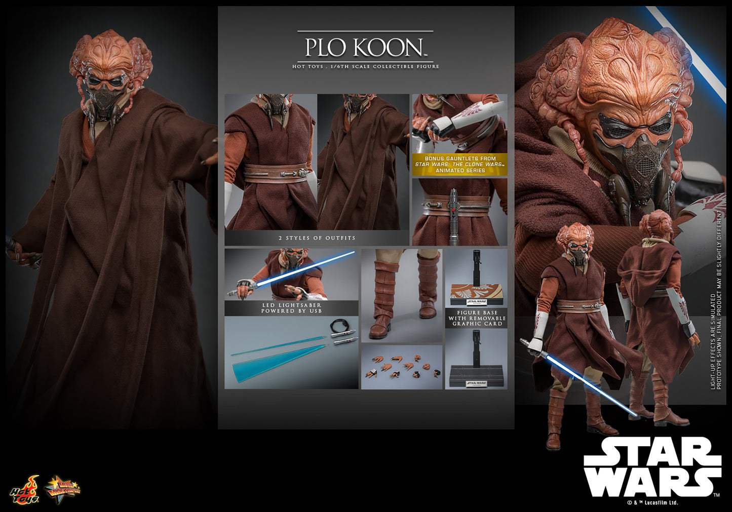 Plo Kloon Sixth Scale Figure
