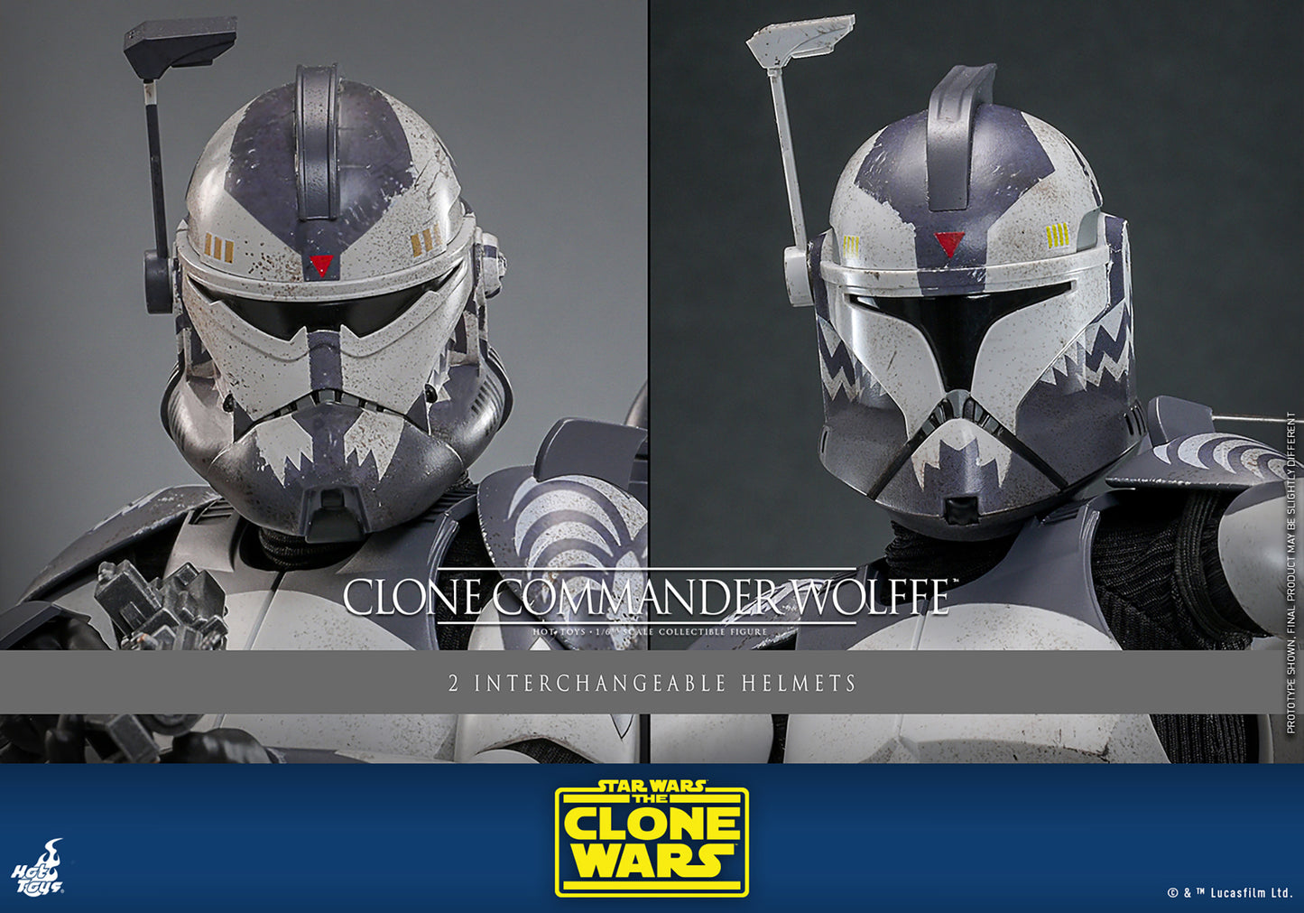 Clone Commander Wolffe Sixth Scale Figure