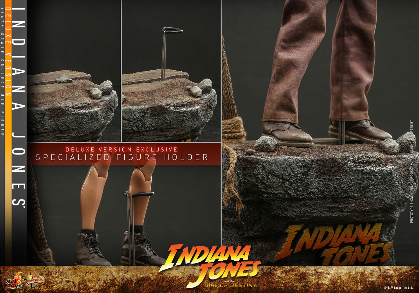 Indiana Jones (Deluxe Version) 1/6 Scale Figure by Hot Toys