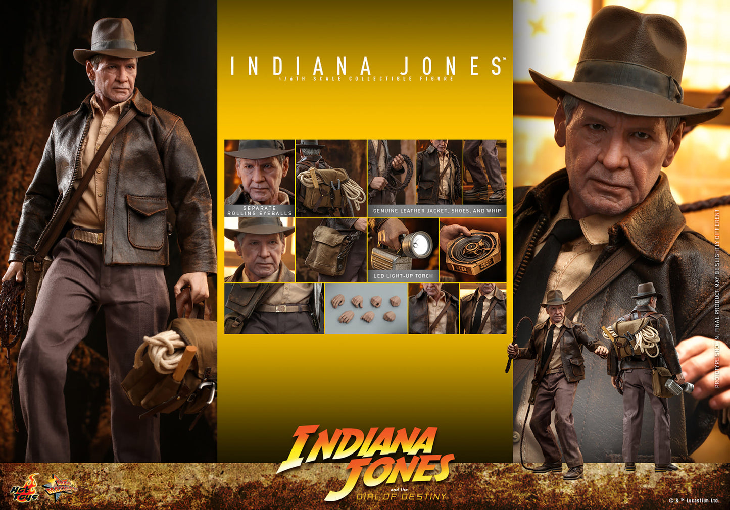 Indiana Jones 1/6 Scale Figure by Hot Toys