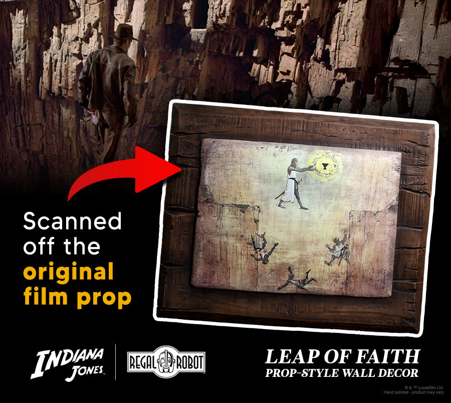Indiana Jones Leap of Faith 1:1 Wall Decor