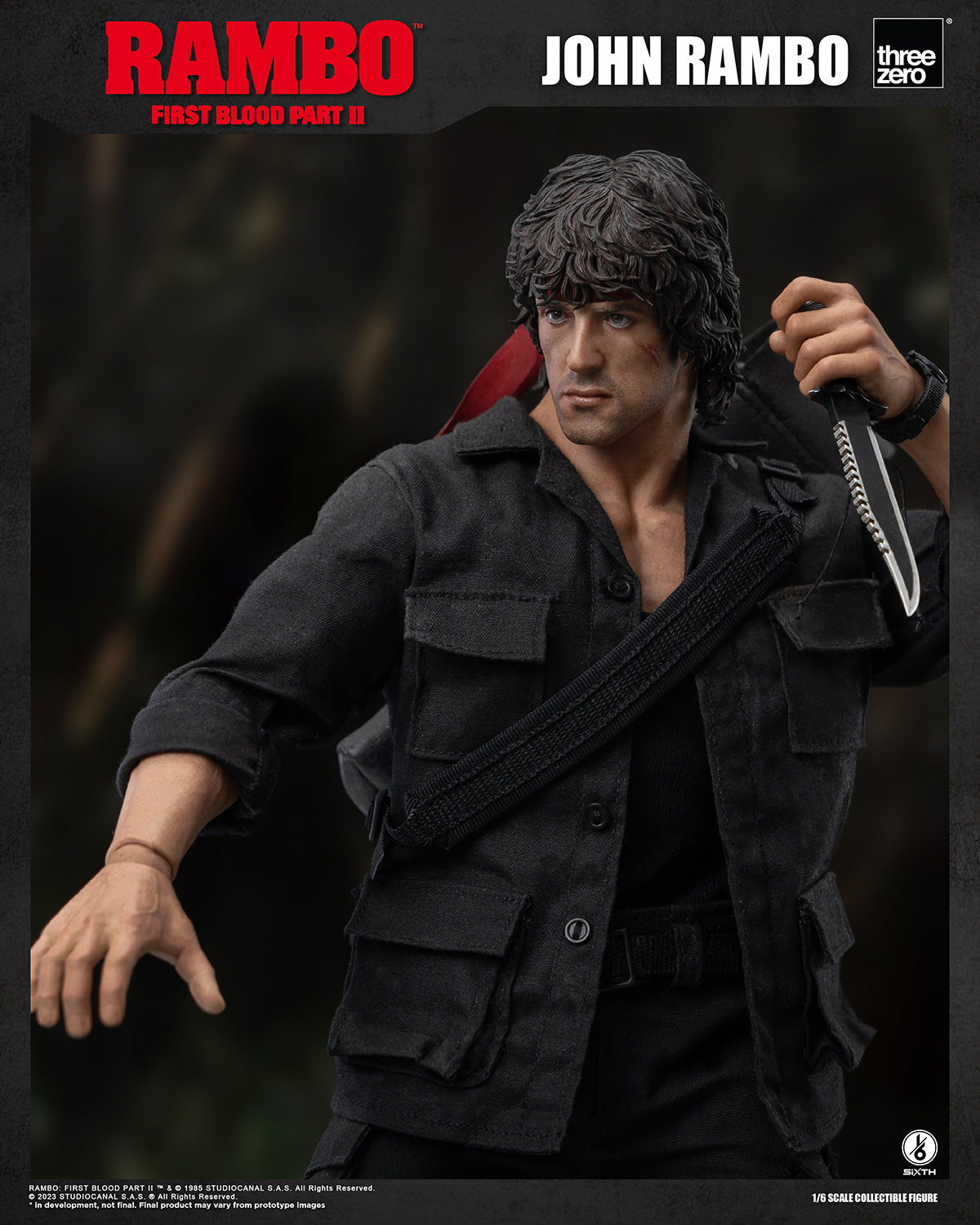 Rambo First Blood Part II John Rambo 1/6 Scale Figure