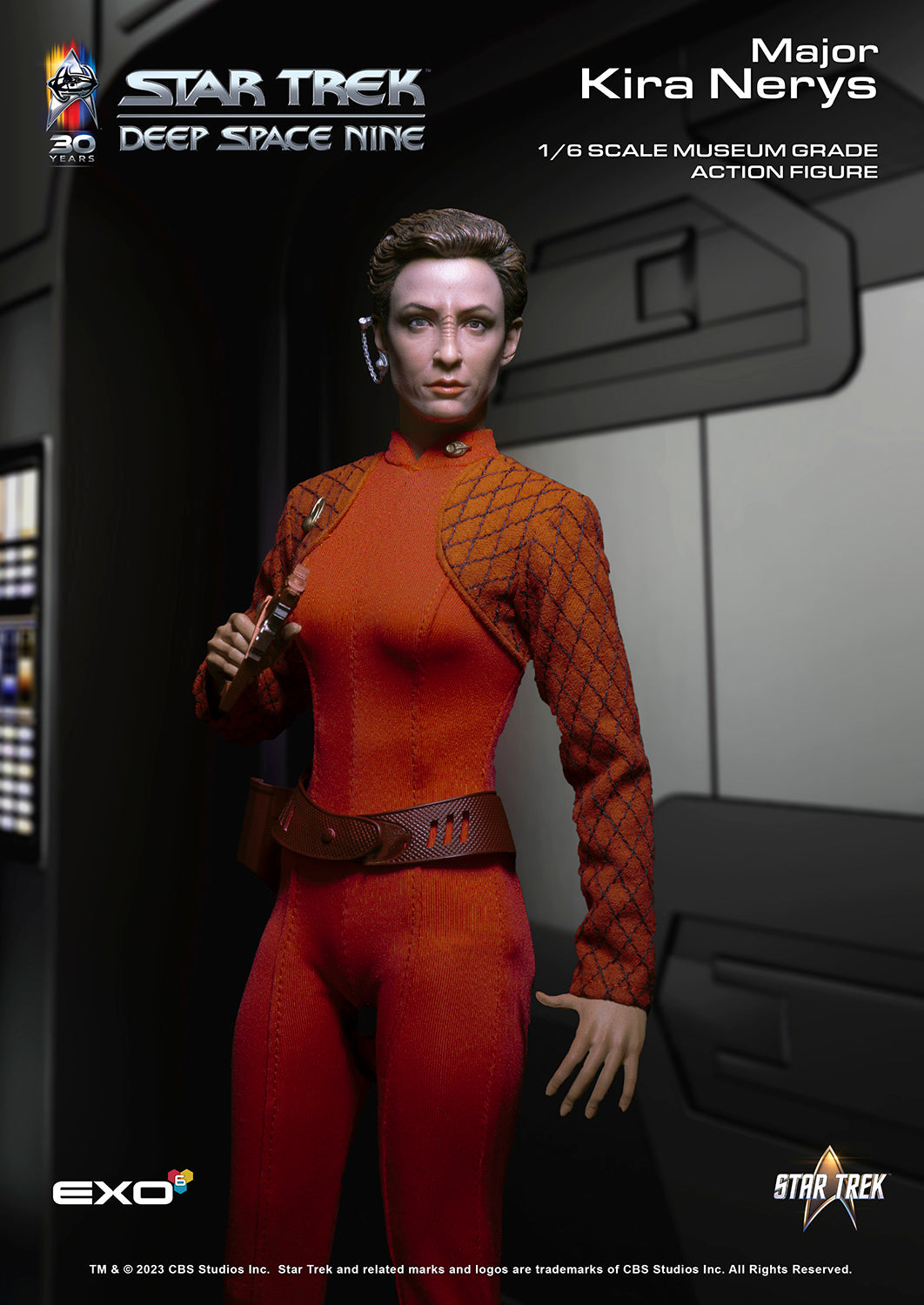 Star Trek Deep Space Nine Kira Nerys 1/6 Scale Figure