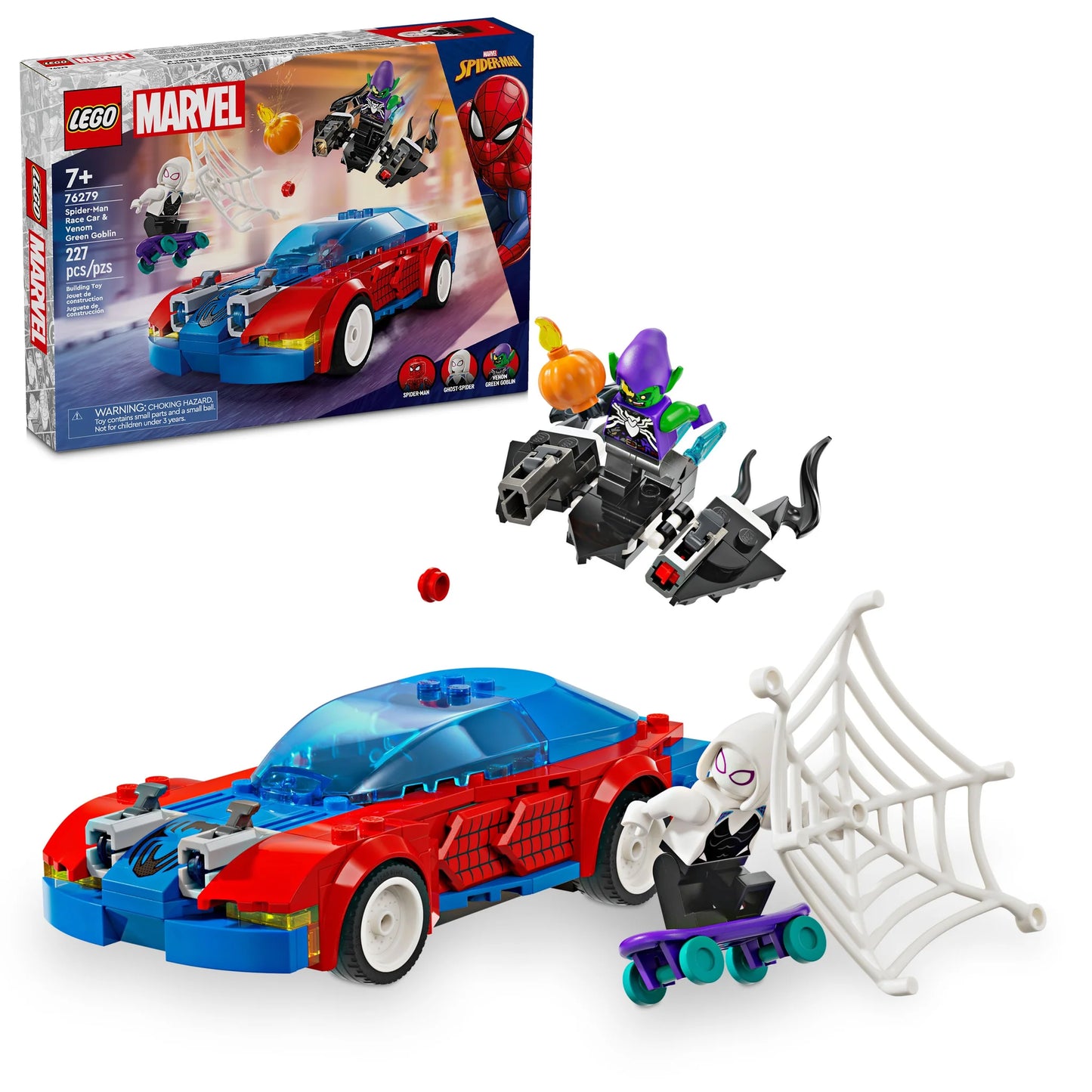 LEGO 76279 Spider-Man Race Car & Venom Green Goblin