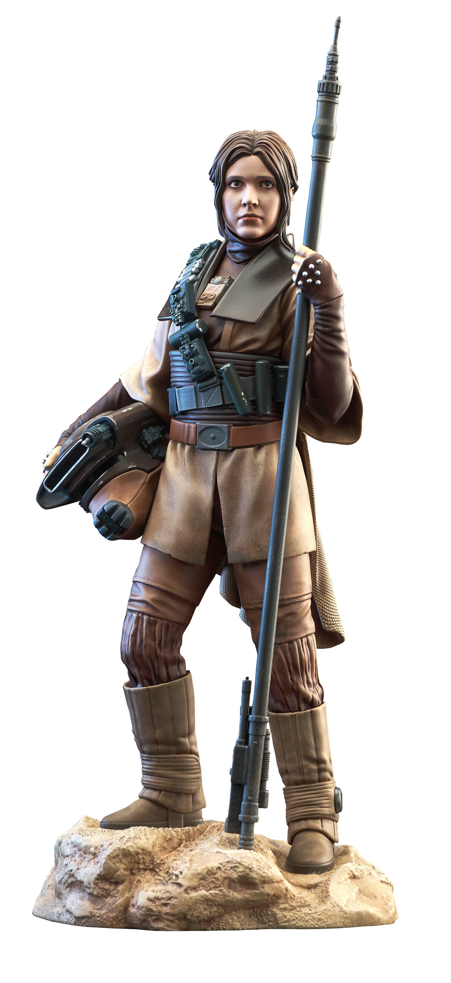 Star Wars Premier Collection ROTJ Leia in Boushh Disguise Statue