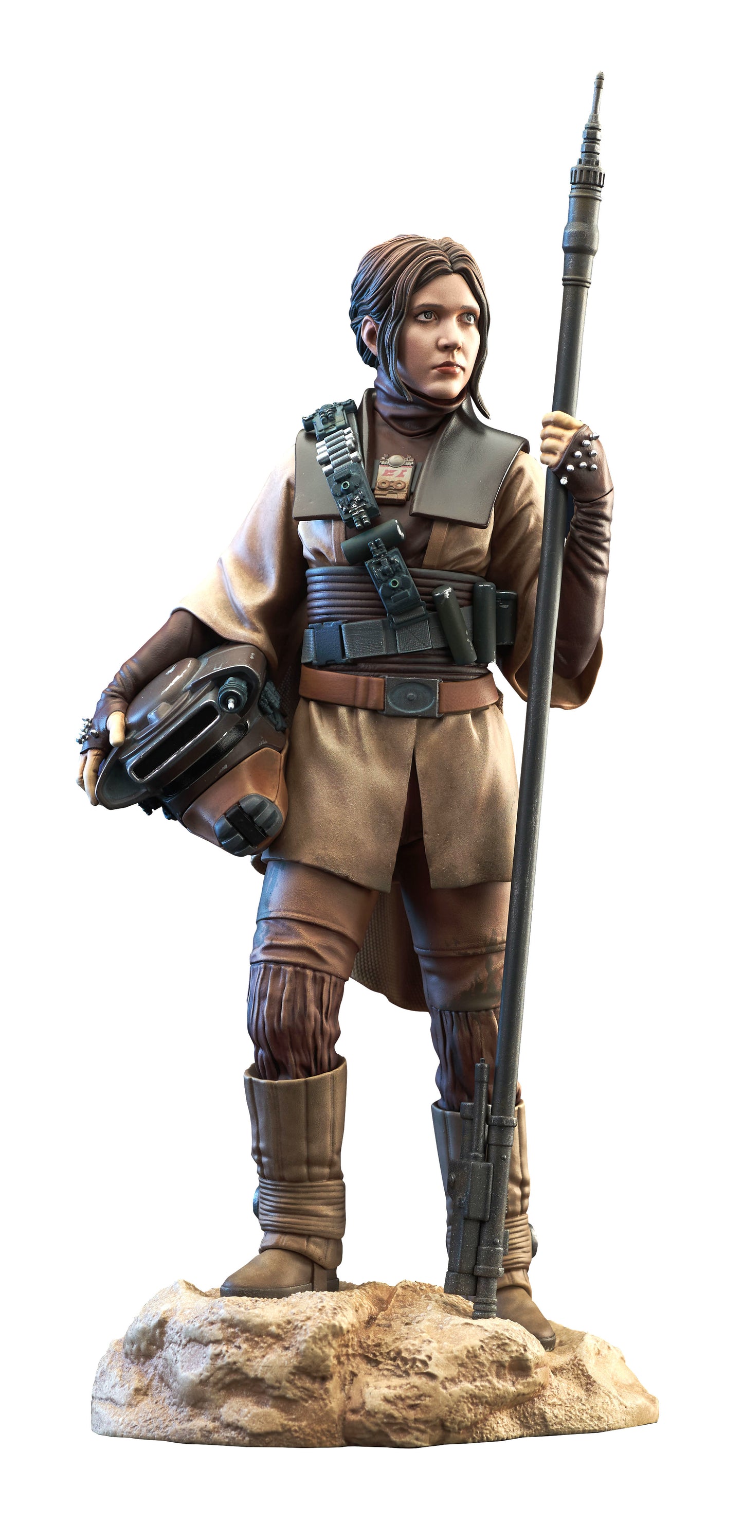 Star Wars Premier Collection ROTJ Leia in Boushh Disguise Statue