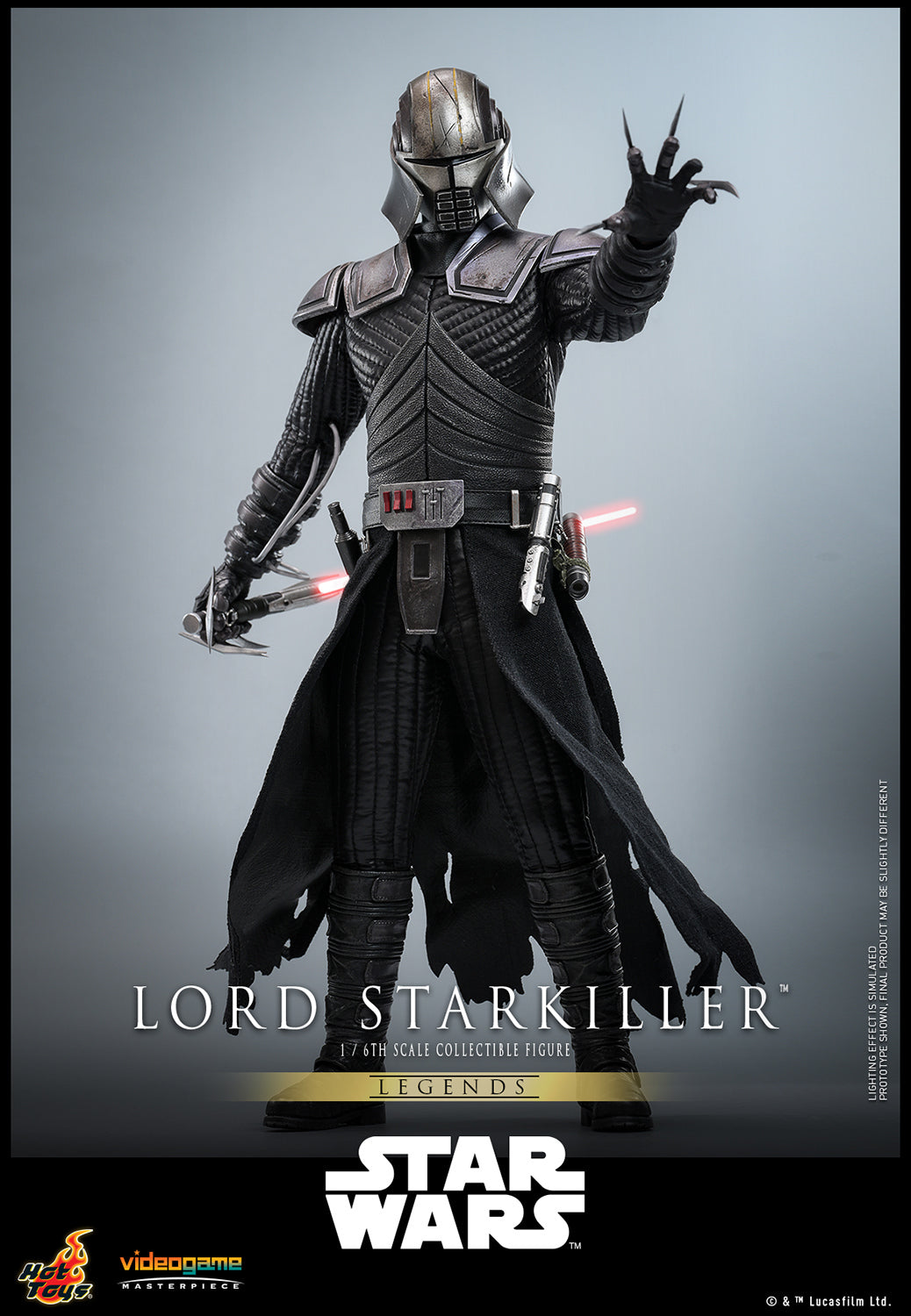 Lord Starkiller Sixth Scale Figure by Hot Toys