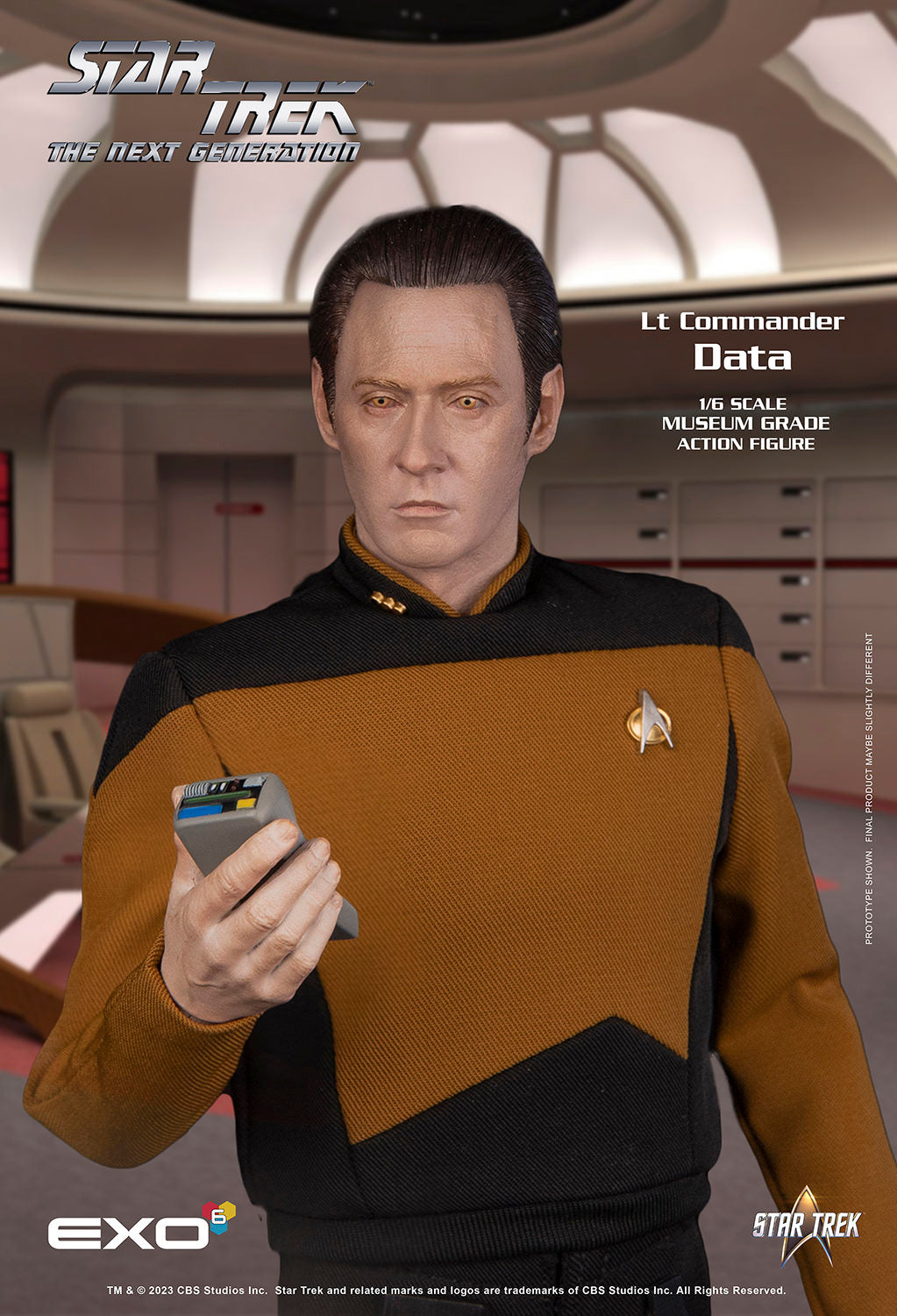 Lt. Commander Data (Essentials Version) 1/6 Scale Figure by EXO-6