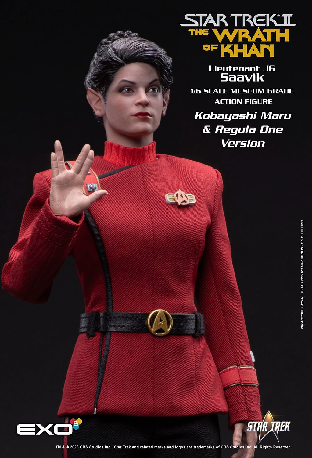 Lt. Saavik (Regula One Version) 1/6 Scale Figure by EXO-6