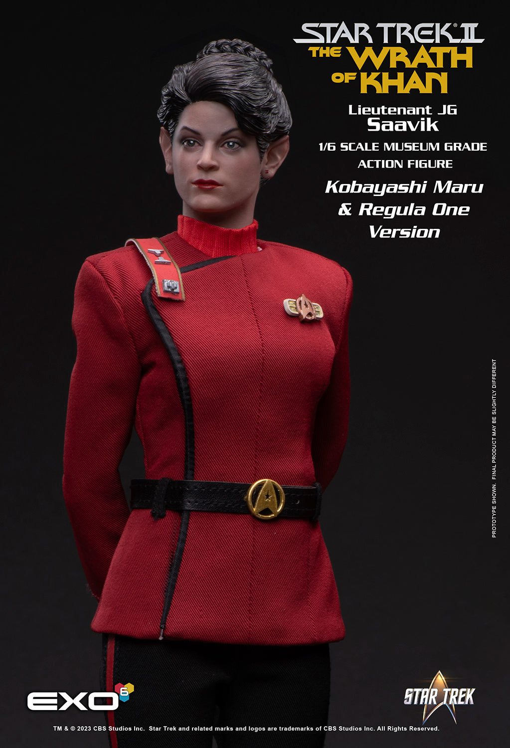 Lt. Saavik (Regula One Version) 1/6 Scale Figure by EXO-6