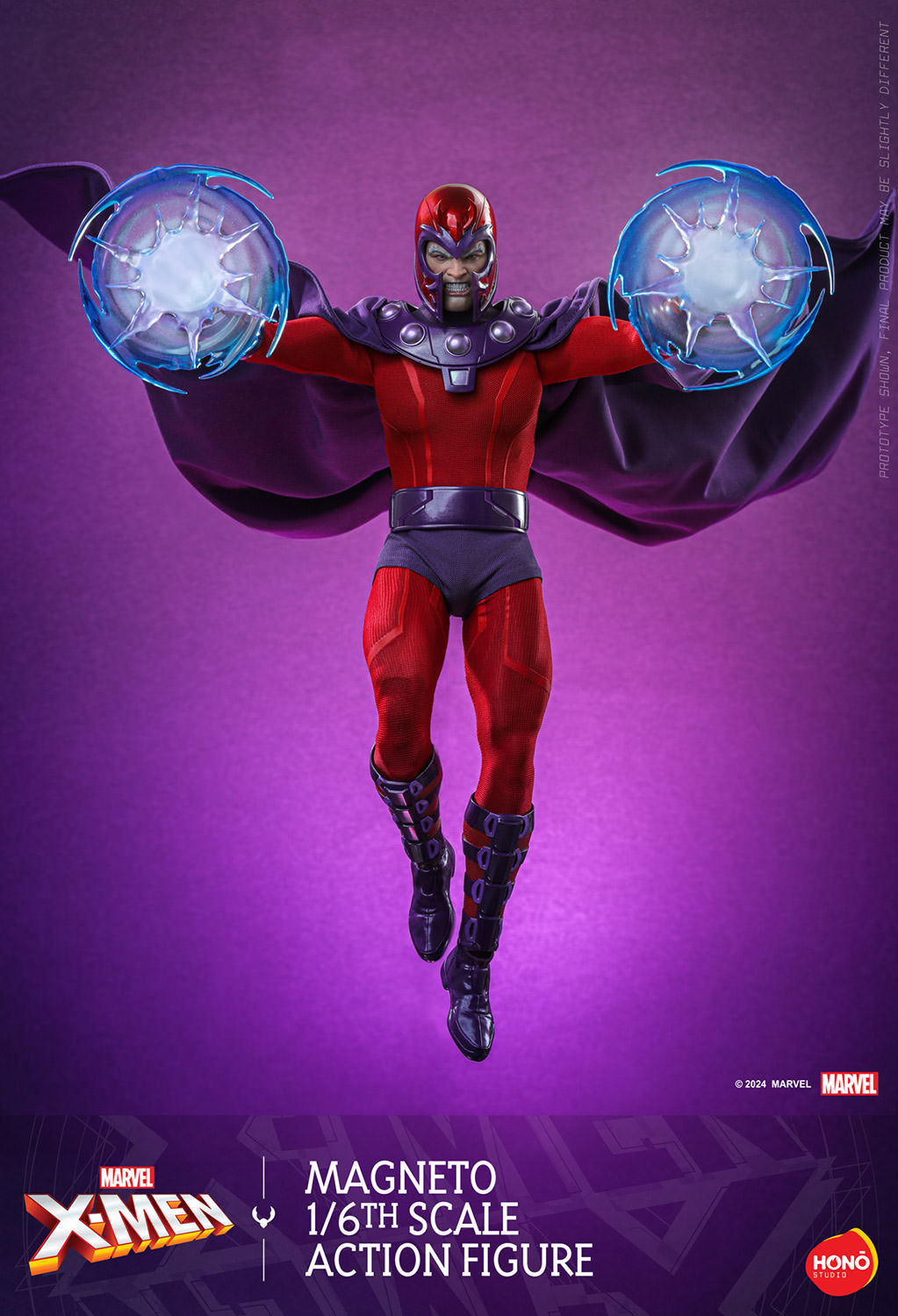 Magneto 1/6 Scale Figure by Hono Studio