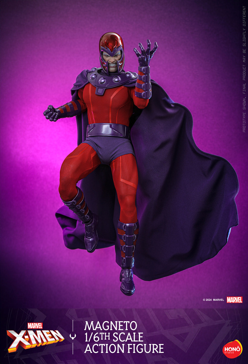 Magneto 1/6 Scale Figure by Hono Studio