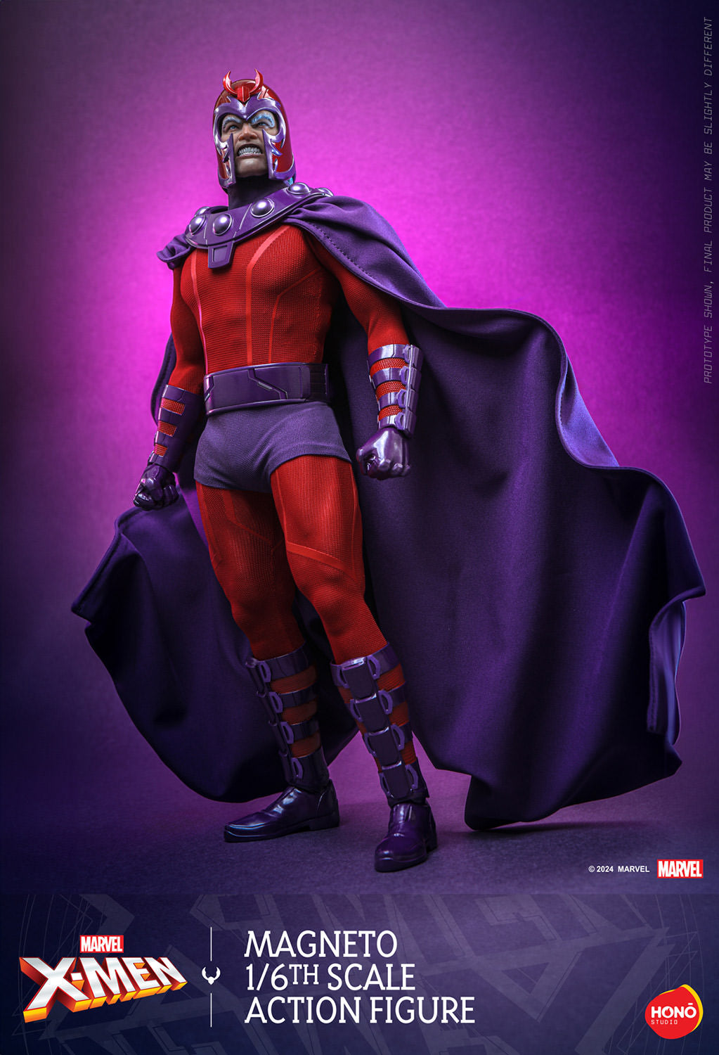 Magneto 1/6 Scale Figure by Hono Studio