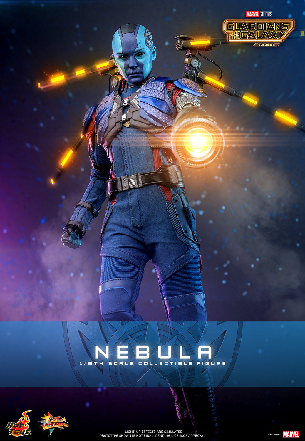 Nebula Sixth Scale Figure by Hot Toys (Display Piece)