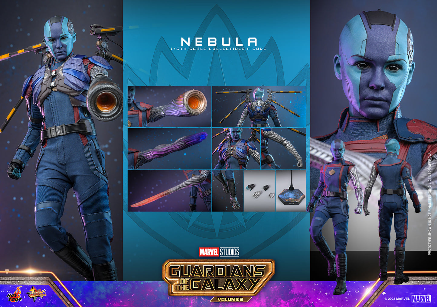 Nebula Sixth Scale Figure by Hot Toys