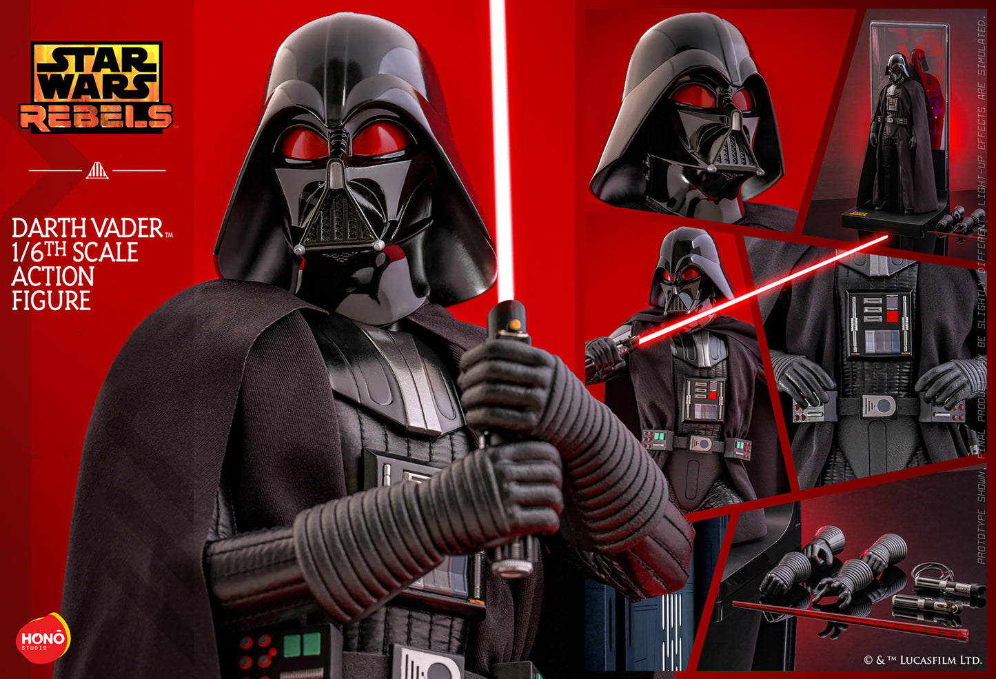 Darth Vader Action Figure by Hono Studio