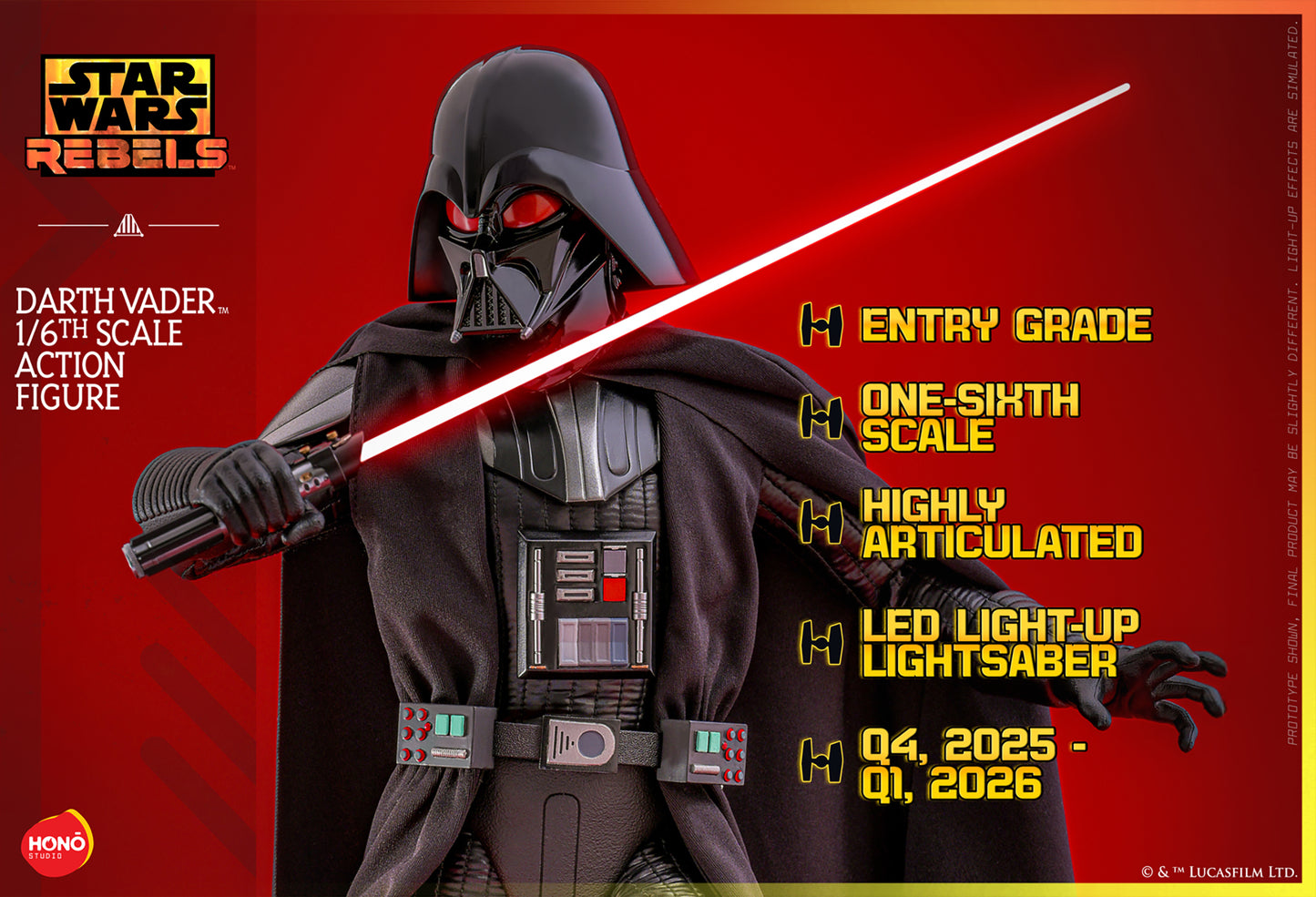Darth Vader Action Figure by Hono Studio