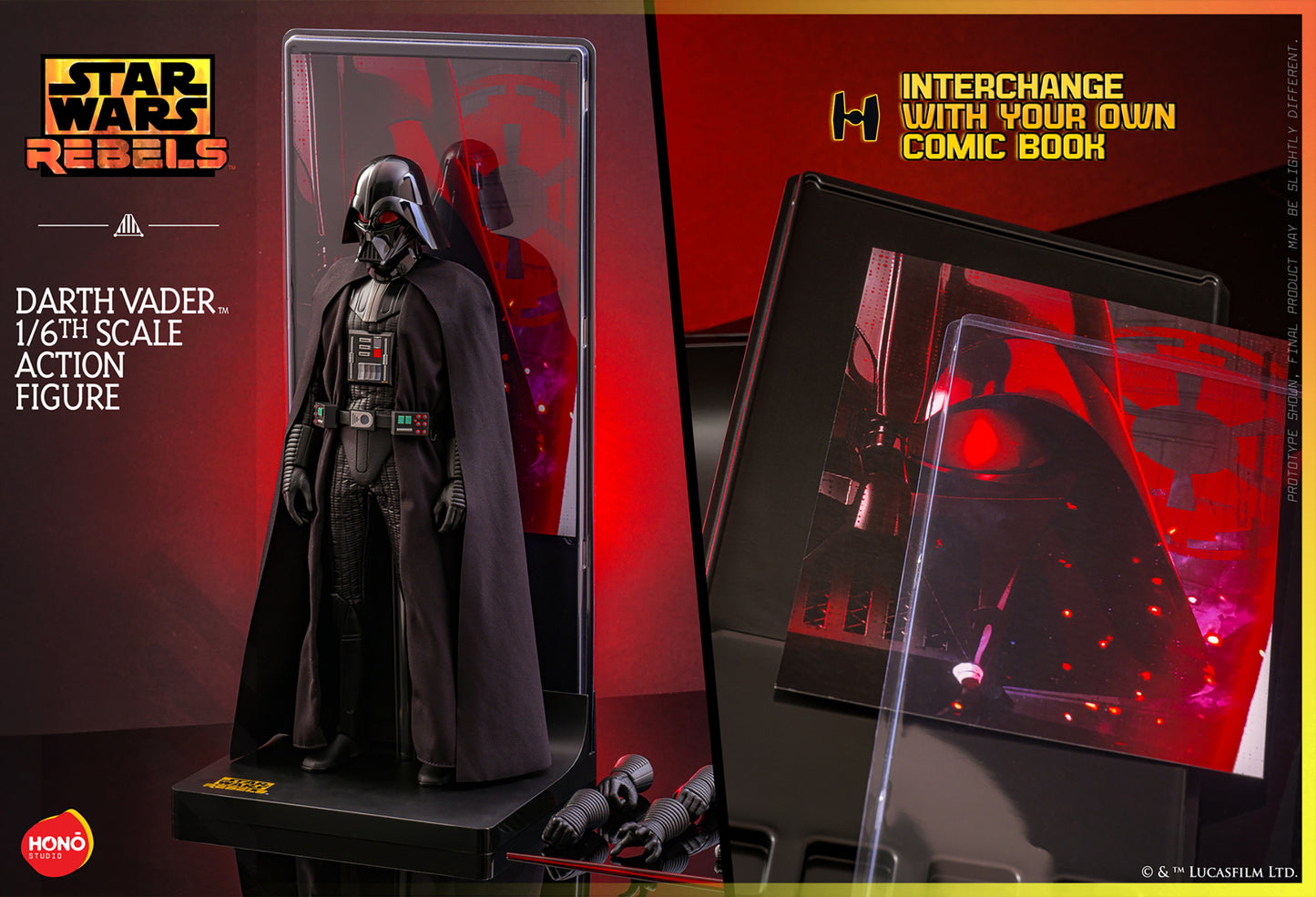Darth Vader Action Figure by Hono Studio