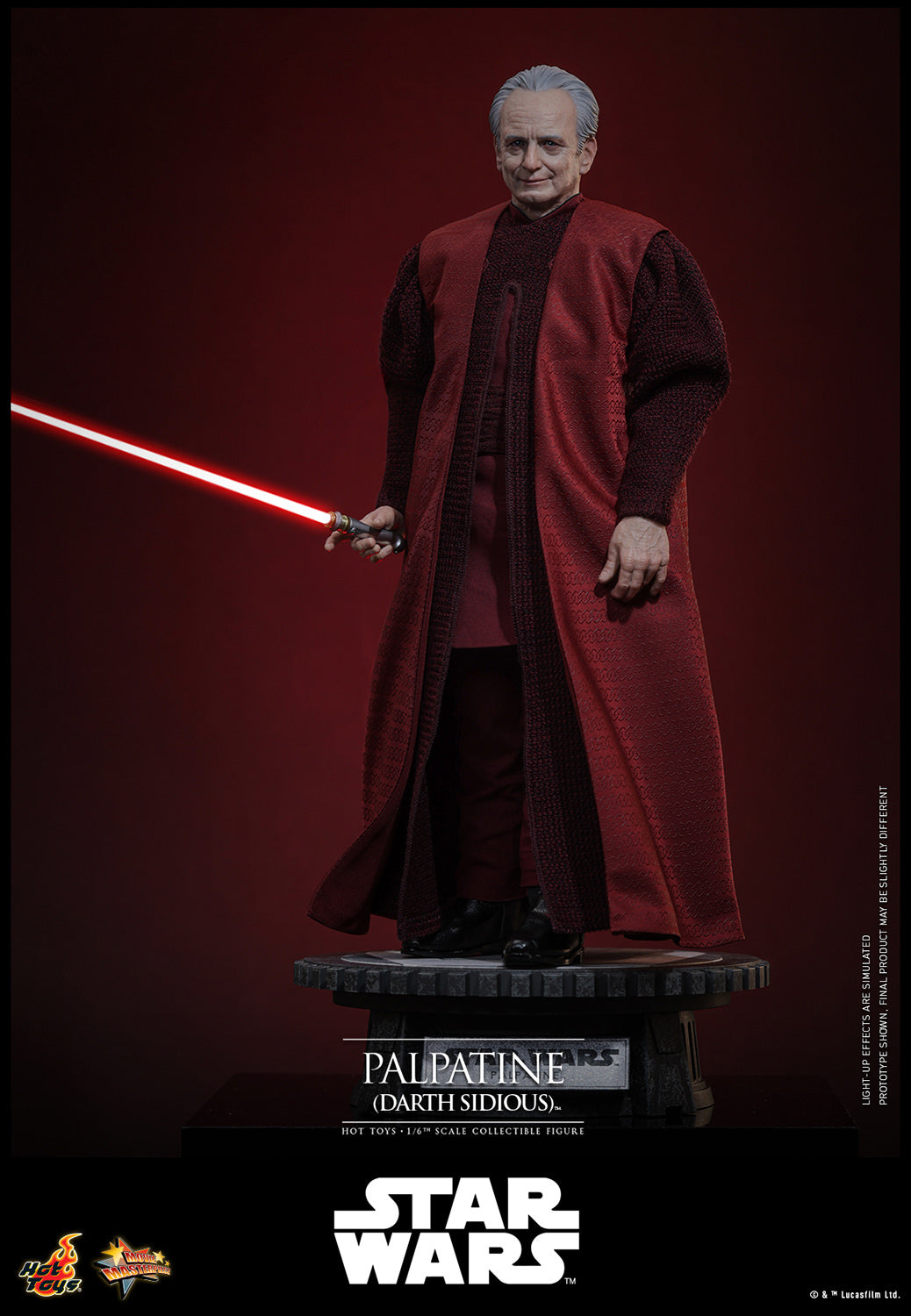 Palpatine (Darth Sidious) Sixth Scale Figure